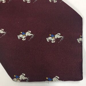 FINAL MARKDOWN Gant equestrian silk blend tie